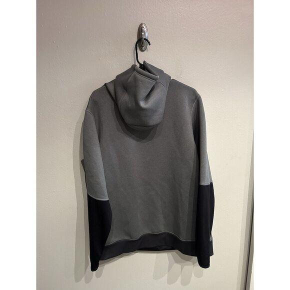 LSU Tigers Mens Large Gray Tech Fleece Hoodie Pullover - Picture 8 of 8